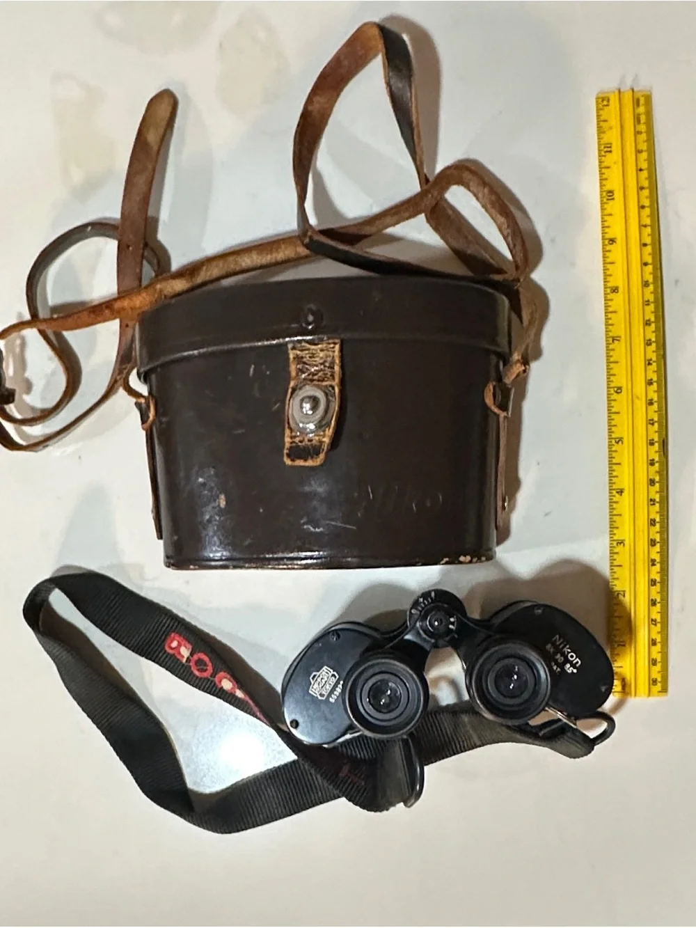 Vintage Noppon Kogaku Nikon A Series 8x30 Wide Angle Porro Prism Binoculars